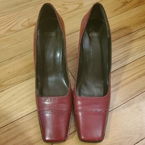 Coach Work pumps